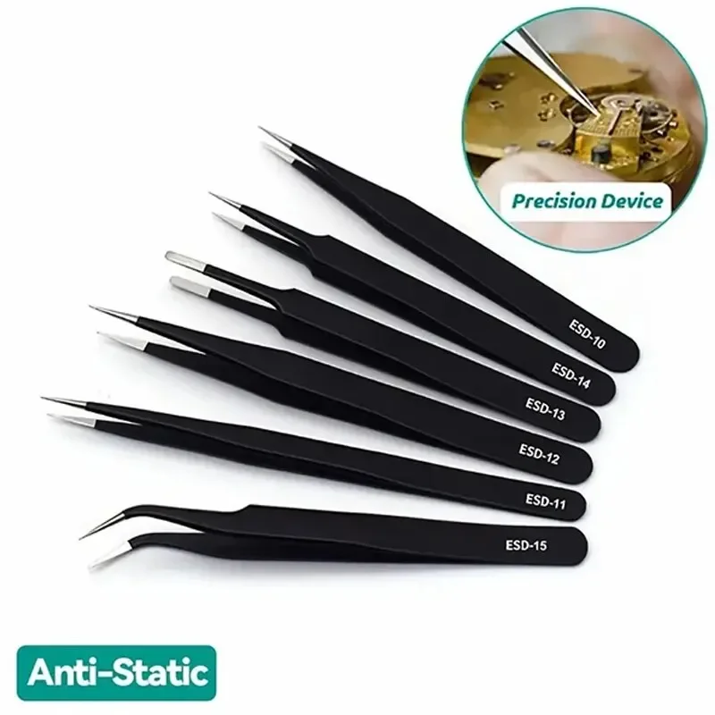 ชุดแหนบยาวความแม่นยำสูง 6 ชิ้น - Electronics Repair Tool บทวิจารณ์และราคา