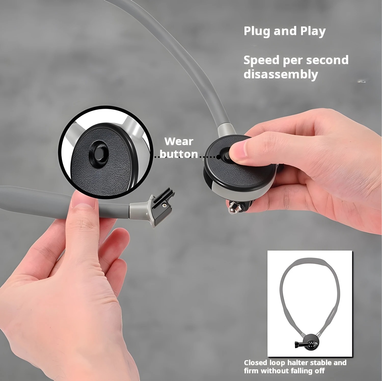 ที่ยึดคอซิลิโคนแบบนุ่มสำหรับกล - Insta360 Camera Go 3 บทวิจารณ์และราคา