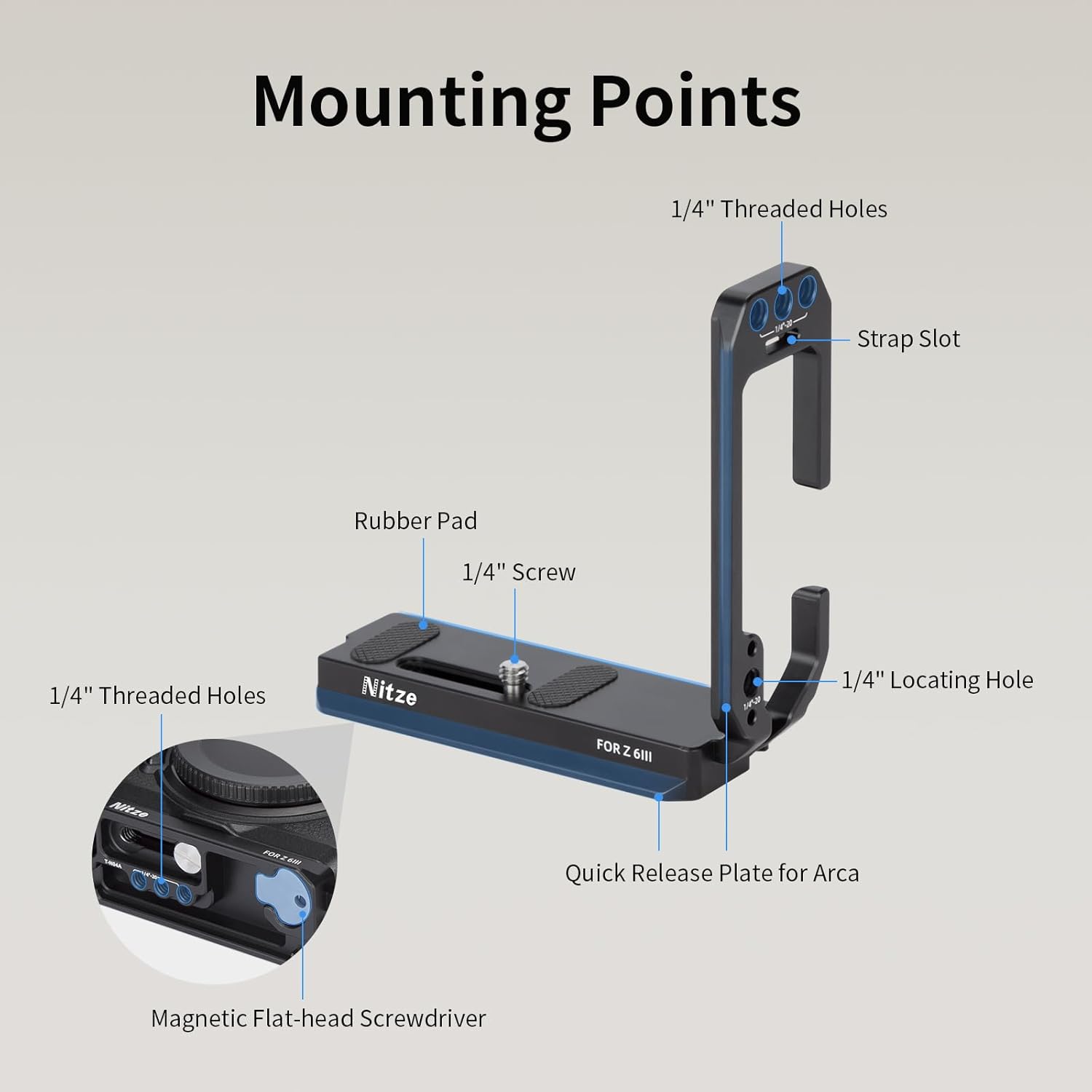 ขาตั้งกล้อง Nitze L Bracket สำ - Nikon Camera Z6 Iii บทวิจารณ์และราคา