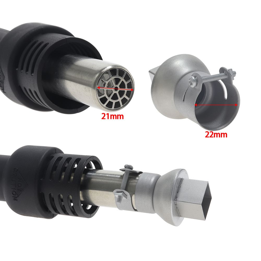 850 858 เชื่อม Bga หัวฉีด Air  - Hot Air Station 858 บทวิจารณ์และราคา