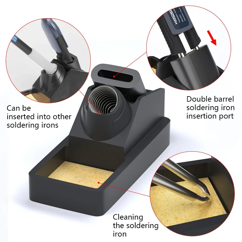 T12 สถานีบัดกรีแหนบจับสําหรับ  - Electronics Repair Tool บทวิจารณ์และราคา