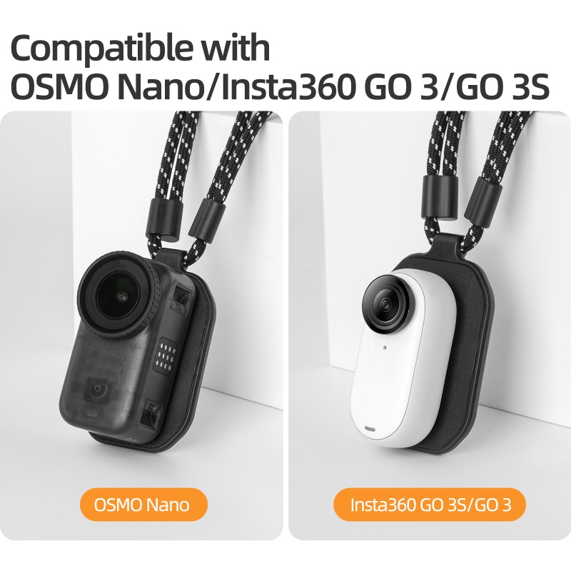 สายคล้องคอแบบแม่เหล็กสำหรับกล้ - Insta360 Camera Go 3 บทวิจารณ์และราคา
