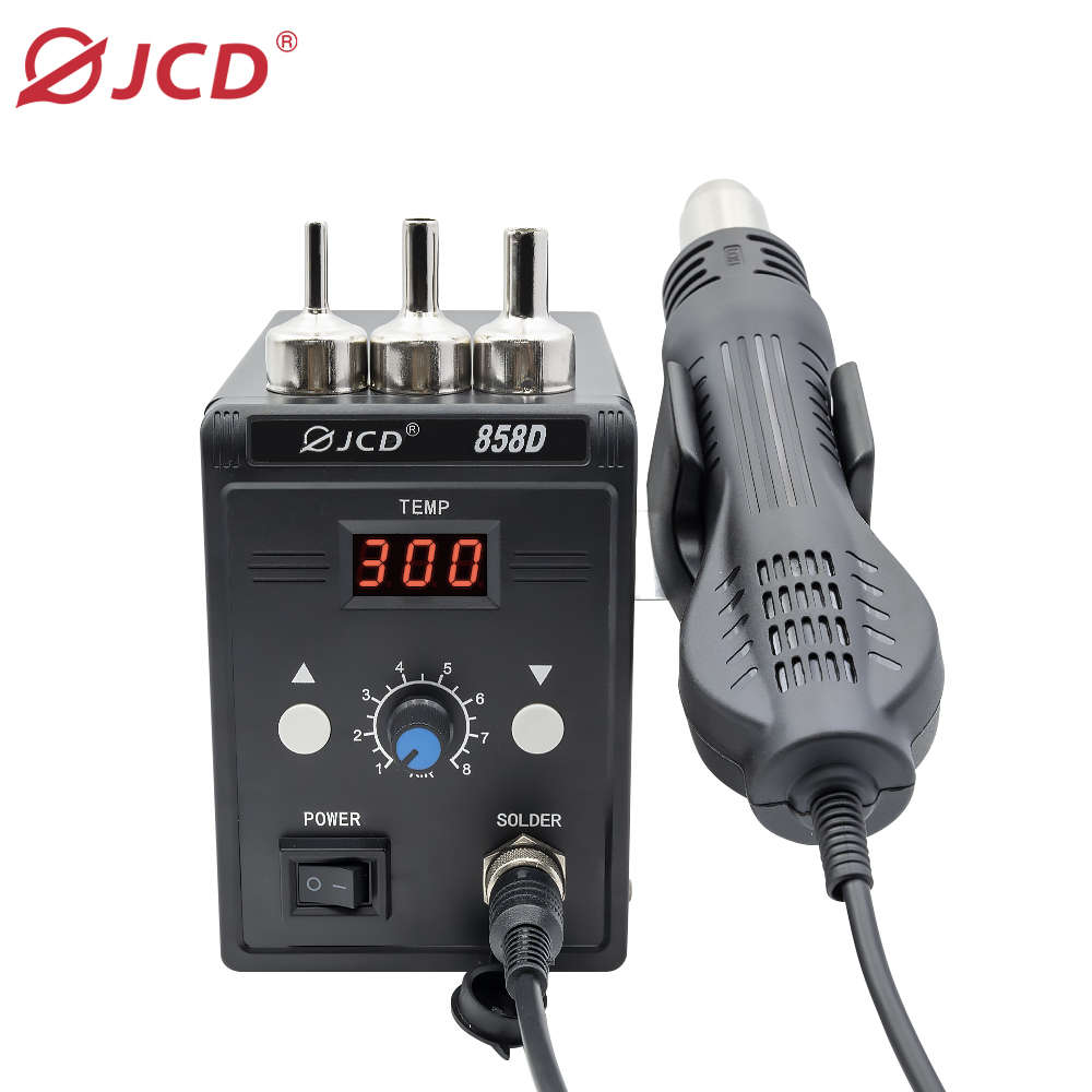 JCD HOT AIR GUN 858D BGA Rewor - Hot Air Station 858 บทวิจารณ์และราคา