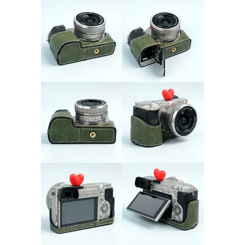 กระเป๋ากล้องหนัง PU แบบครึ่งตั - Sony Camera A6400 บทวิจารณ์และราคา