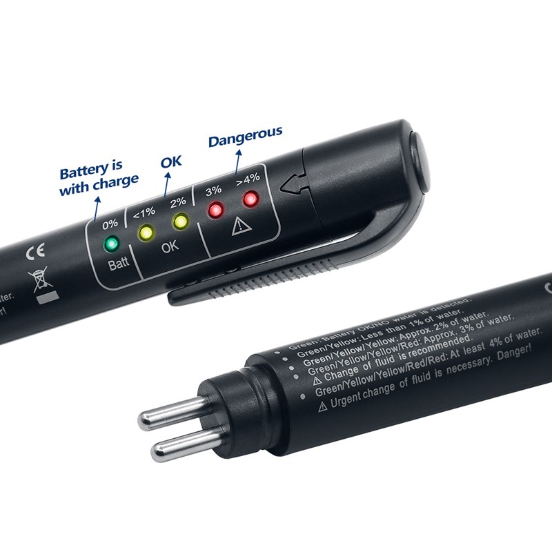 เครื่องทดสอบน้ำมันเบรกรถยนต์ดิ - Electronics Repair Tool บทวิจารณ์และราคา