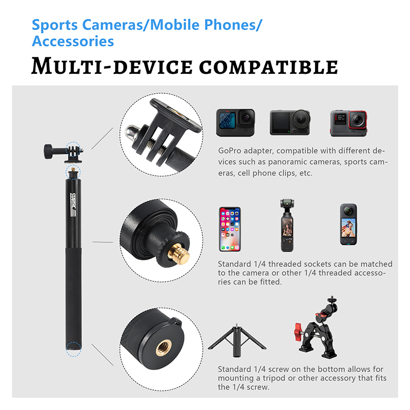 ไม้เซลฟี่ 1.32 เมตร สำหรับถ่าย - Insta360 Camera Go 3 บทวิจารณ์และราคา