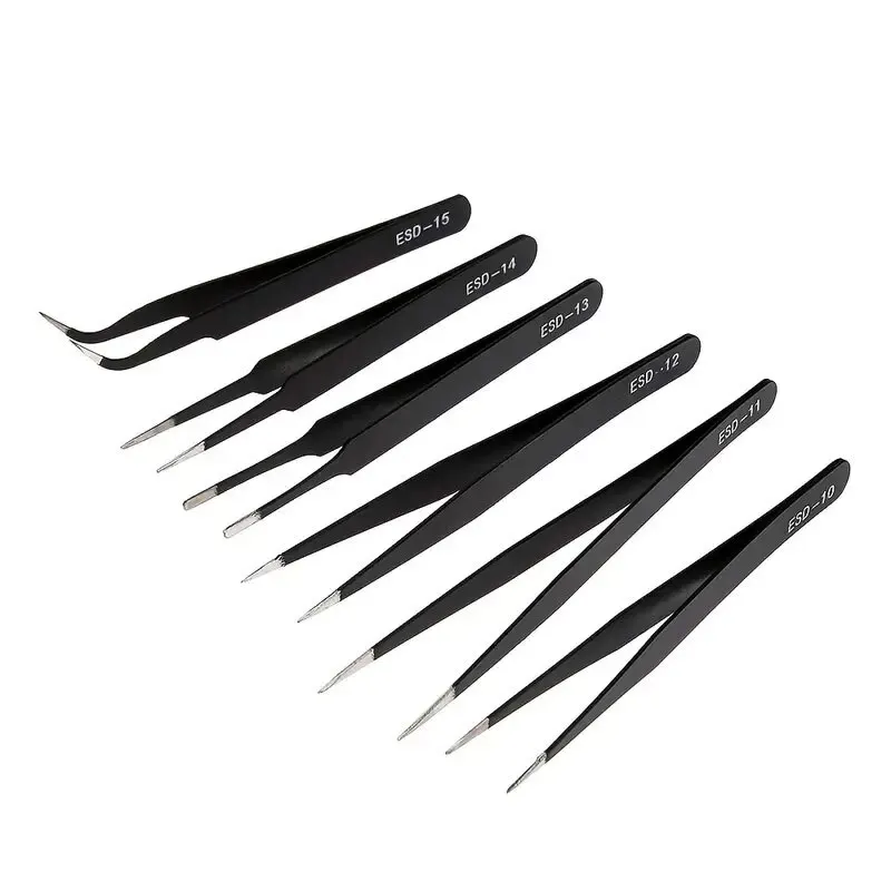 ชุดแหนบยาวแบบแม่นยำ 6 ชิ้น รุ่ - Electronics Repair Tool บทวิจารณ์และราคา