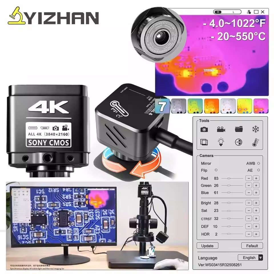 YIZHAN กล้องถ่ายภาพความร้อน 25 - Electronics Repair Tool บทวิจารณ์และราคา