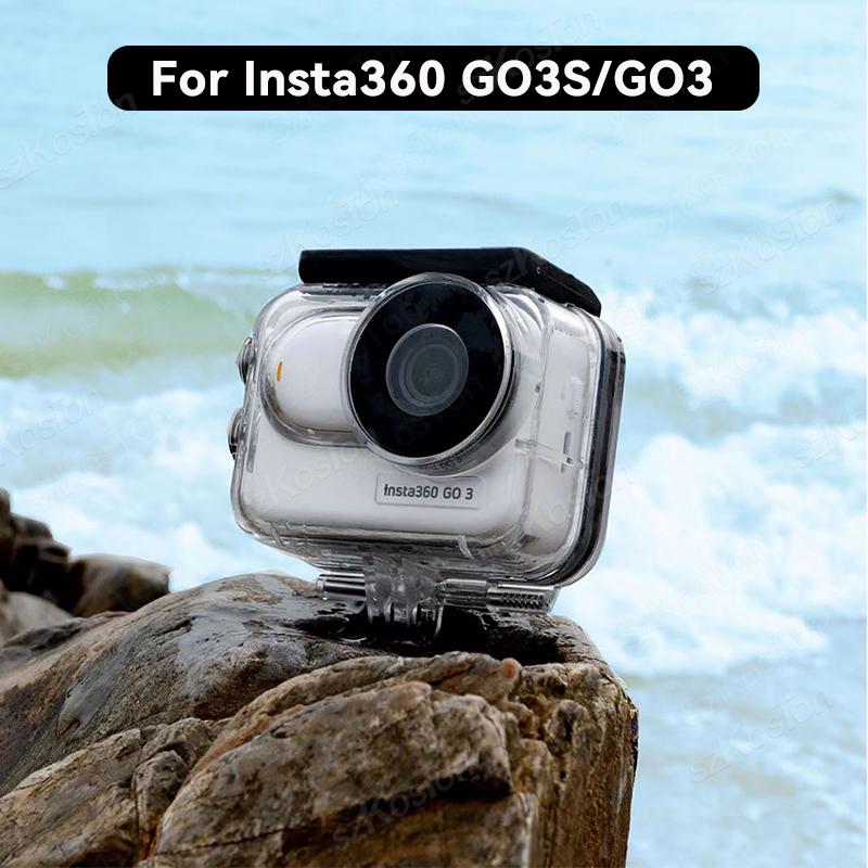 เคสหุ้มกันน้ำ60ม. สำหรับ Insta - Insta360 Camera Go 3 บทวิจารณ์และราคา